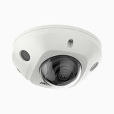 S400 - 4MP Outdoor Mini Dome PoE Camera, 2688 x 1520 @ 30 fps, Color Night Vision, Human & Vehicle Detection, IK10 Vandal-Resistant & IP67, Built-in Microphone, Max. 512 GB Local Storage